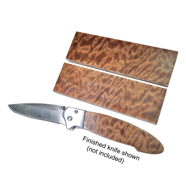 Satinwood, Figured Asian - Knife Blanks