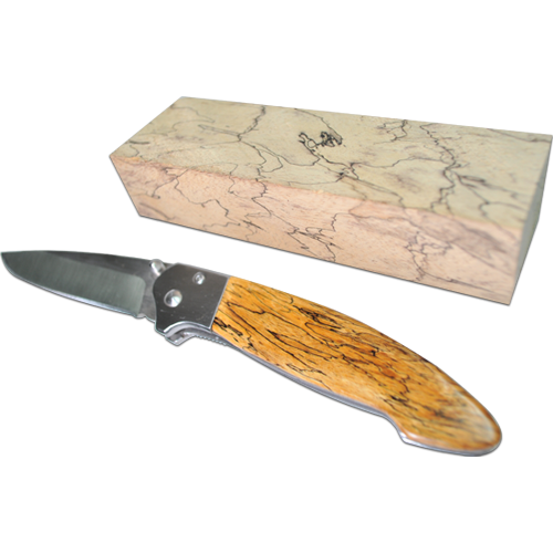 Spalted Tamarind 1"x1-1/2"x5"