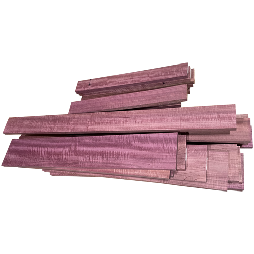 Figured Purpleheart | Dimensional Lumber