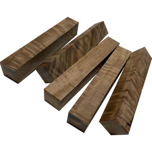 Bastogne Walnut | Figured ¾"x¾"x5"(5pc)