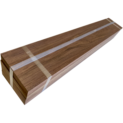 3/4" Peruvian Walnut Pre-Cut Lumber Pack, 4 boards