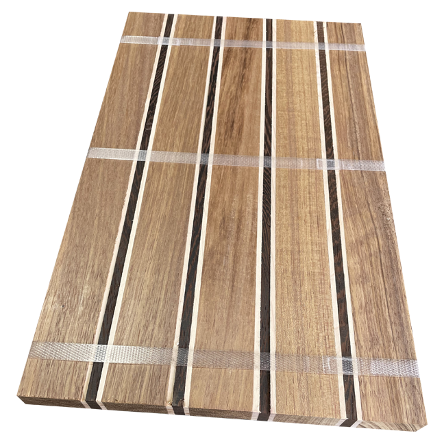 Cutting Board Kit-Med Angélique,Maple,Wenge