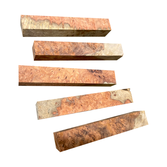 Amboyna Burl - Pen Blanks