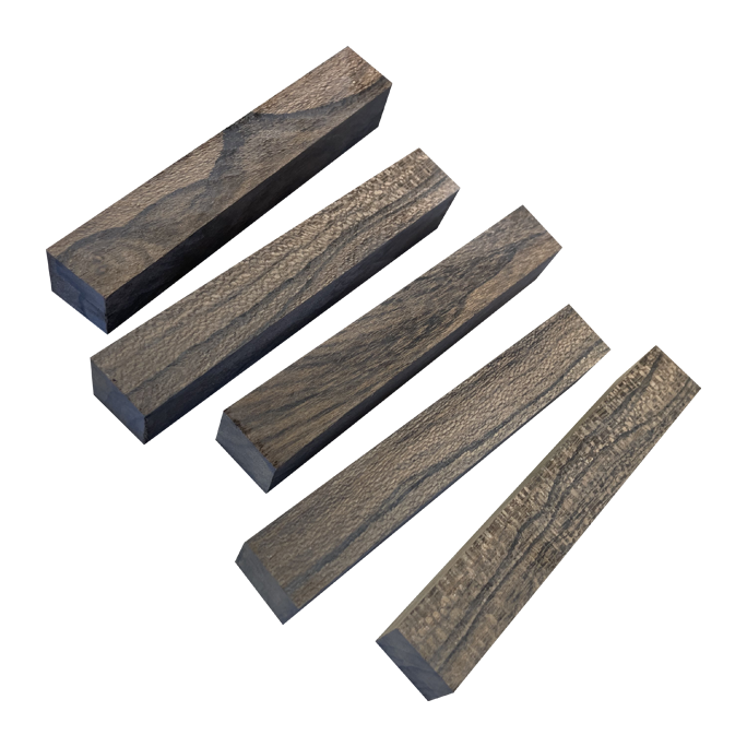 Ziricote 3/4"x3/4"x5"(5pc)