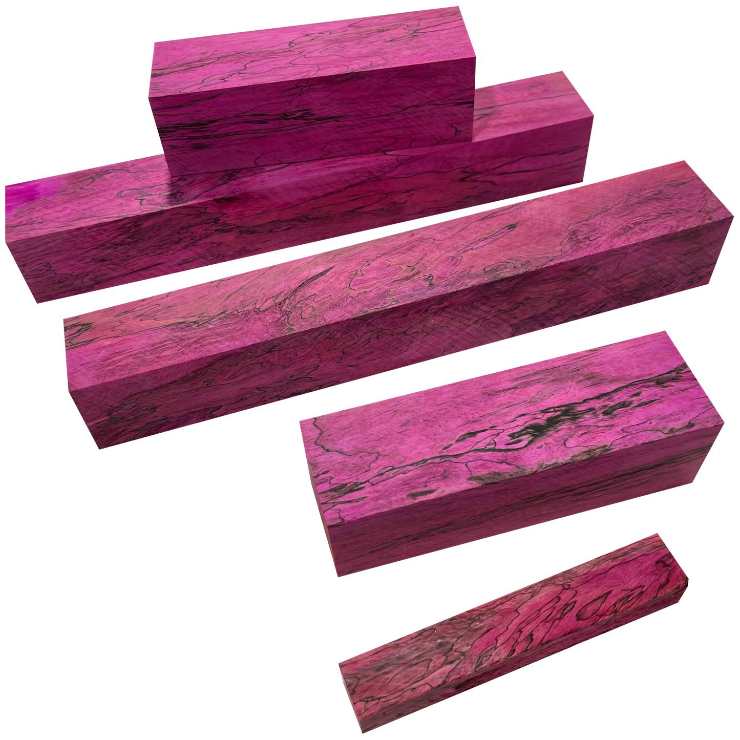 Spalted Tamarind - Stabilized/Pink