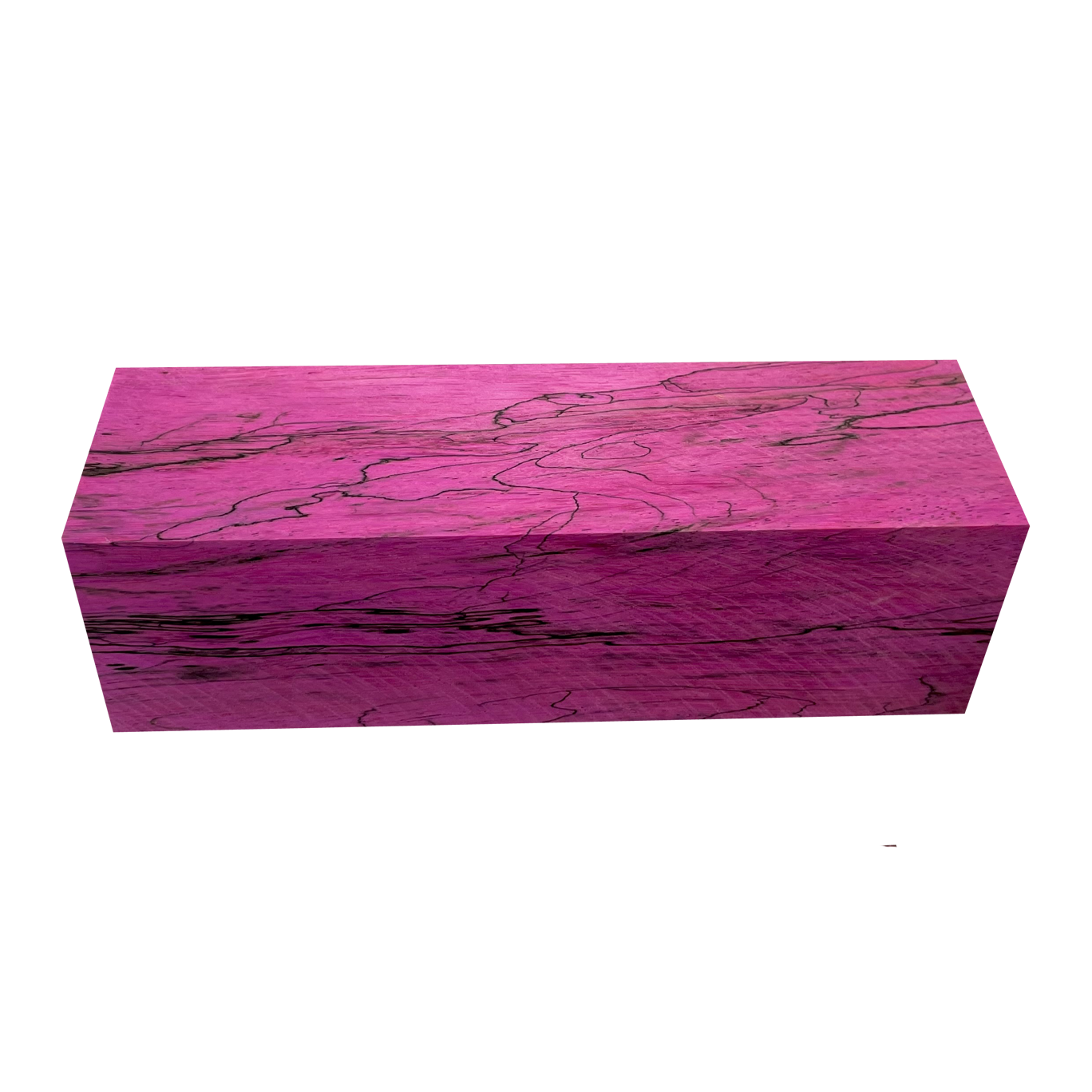 Spalted Tamarind | Stabilized & Dyed Pink