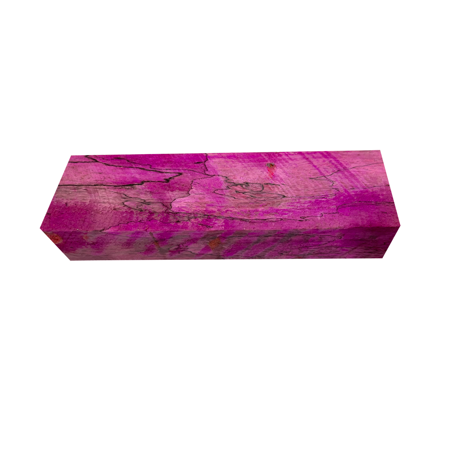 Spalted Tamarind | Stabilized & Dyed Pink