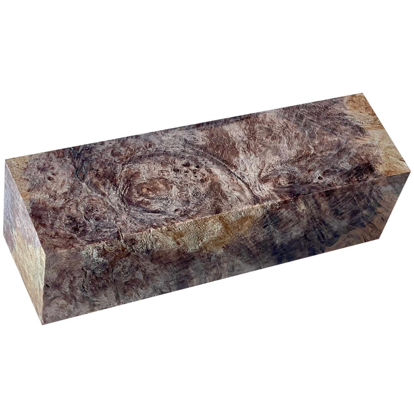 Maple Burl | Stabilized Clear, by the piece