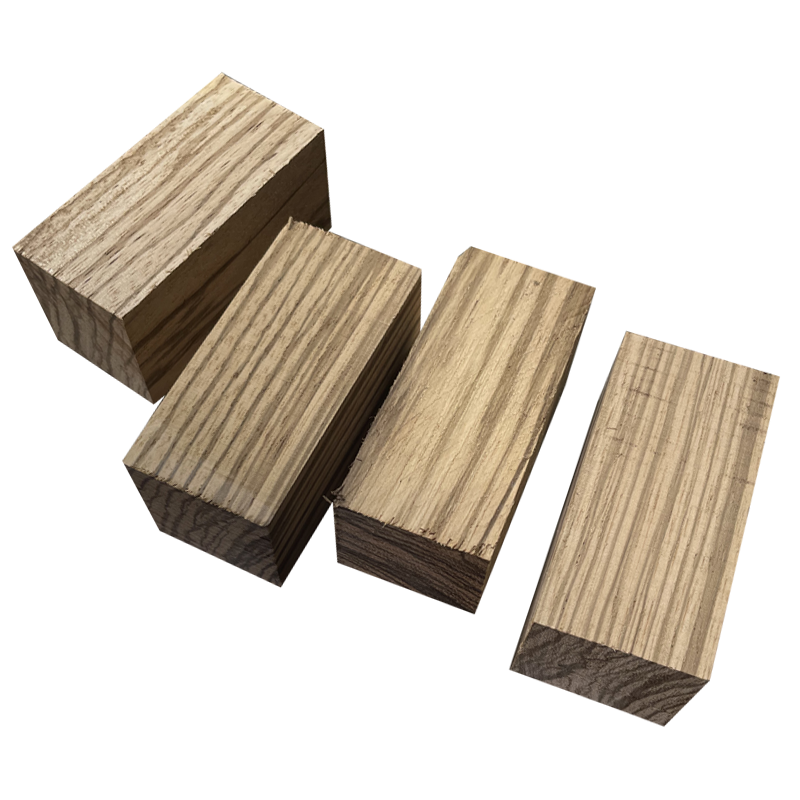 Zebrawood | 1-½"x1-½"x3"(4pc)