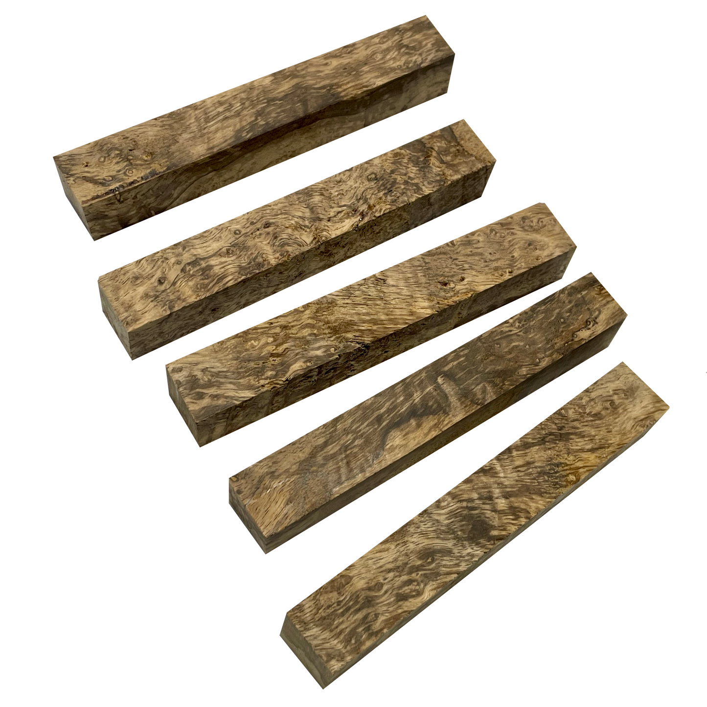 Myrtle Burl | Stabilized ¾"x¾"x5"