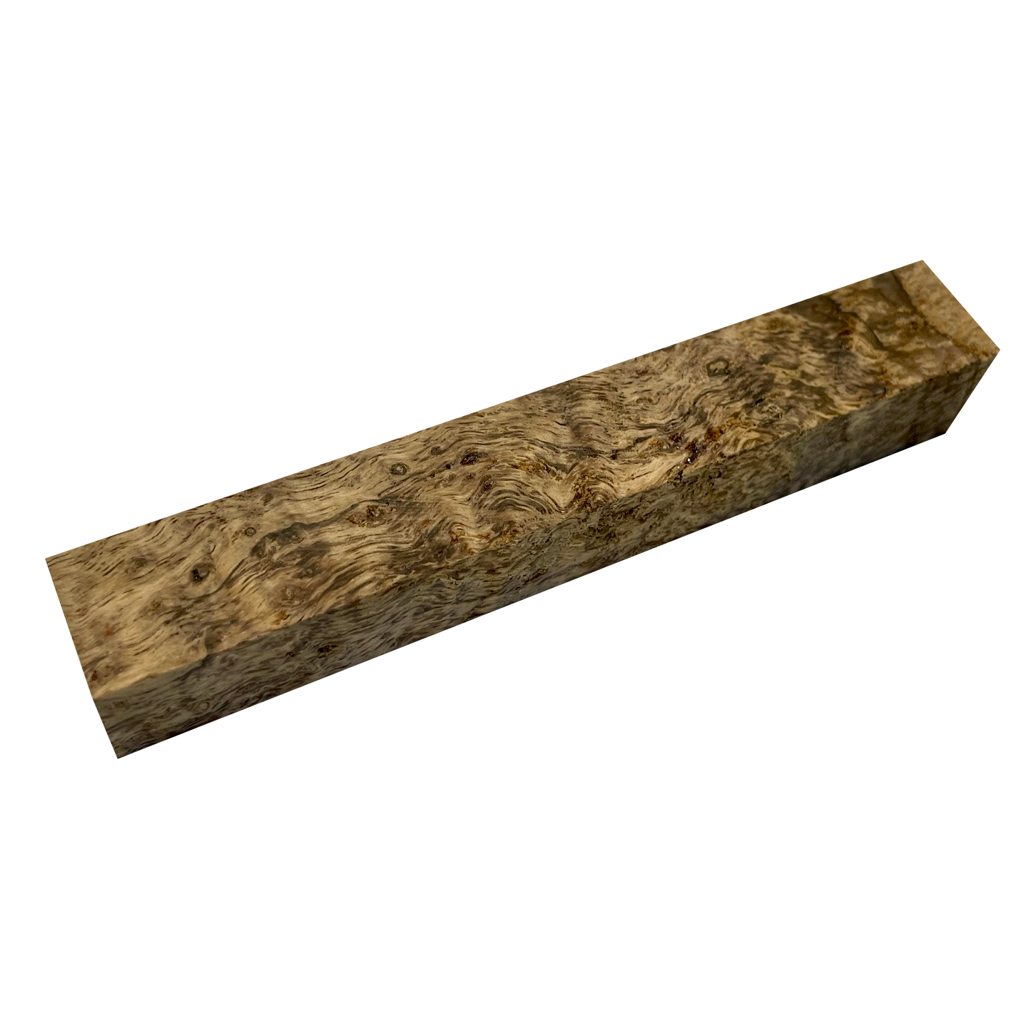 Myrtle Burl | Stabilized ¾"x¾"x5"