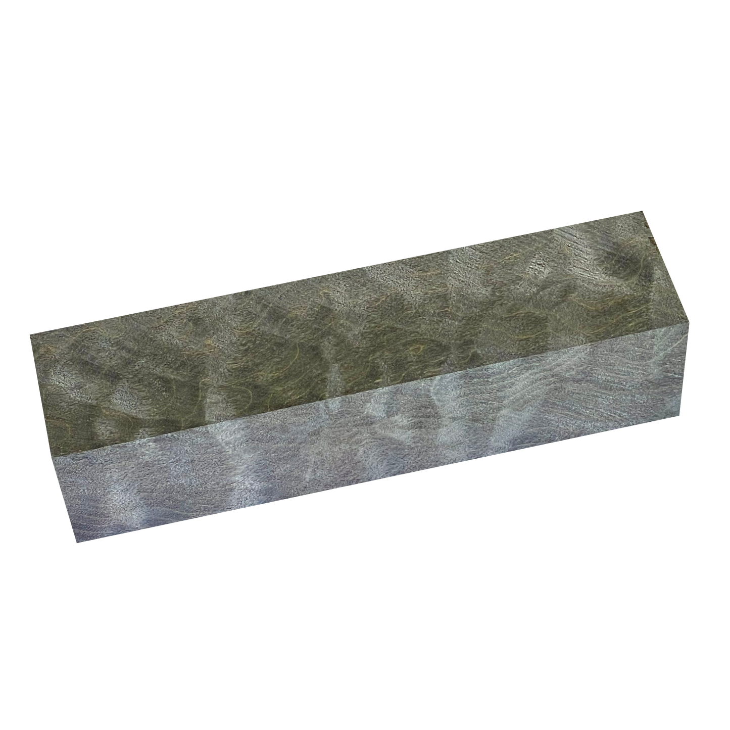 Quilted Maple | Stabilized & Dyed Black
