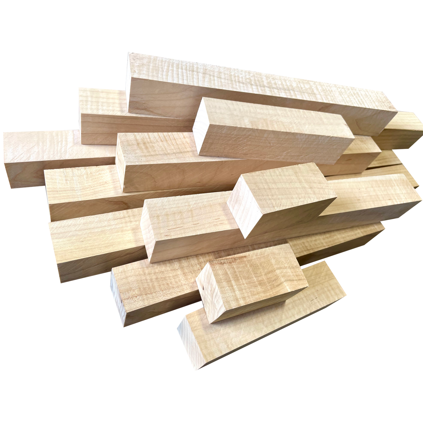 Curly Hard Maple | Turning Squares