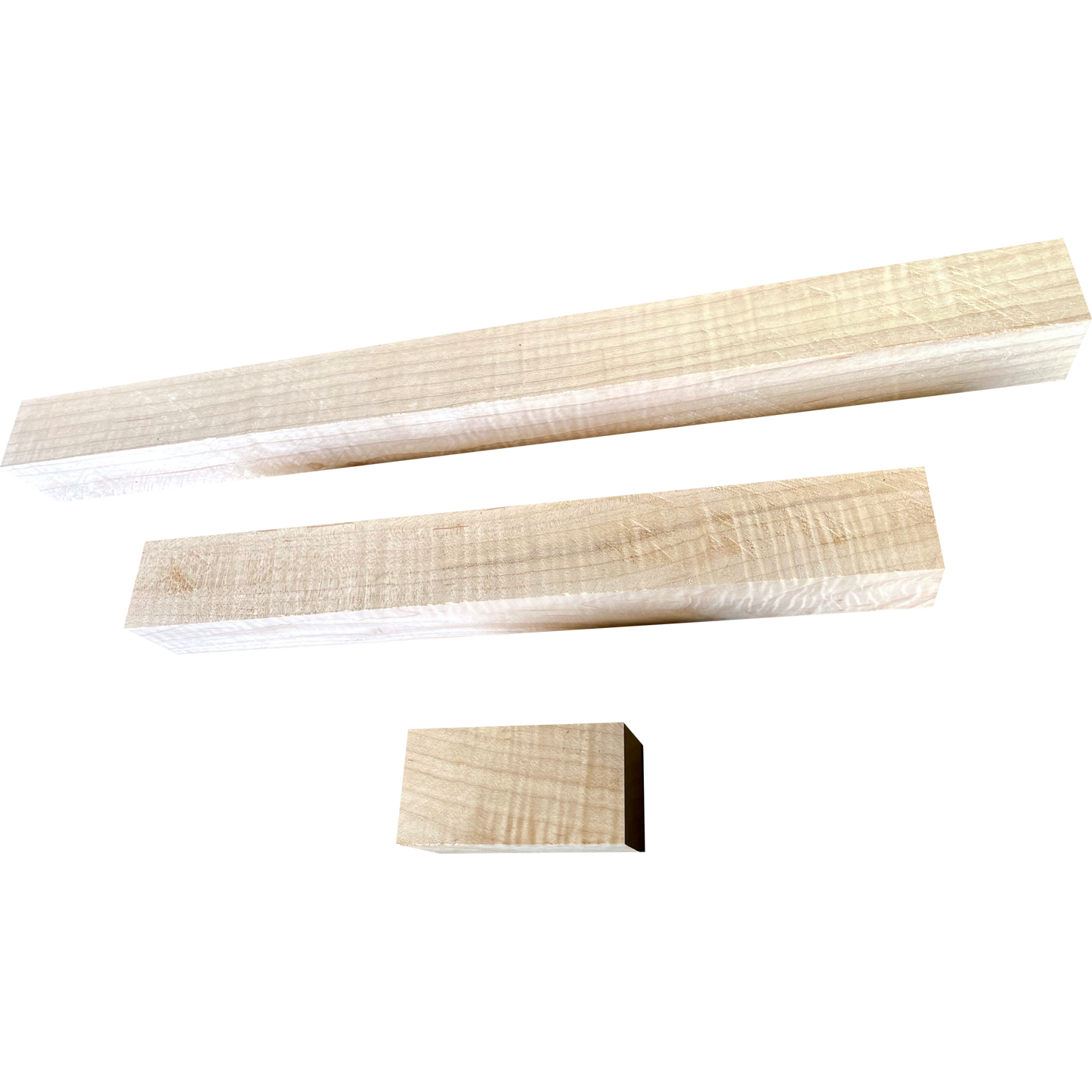 Curly Hard Maple | Turning Squares