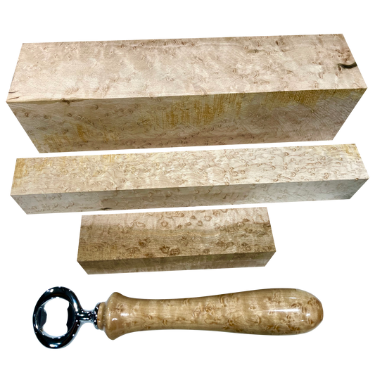 Birdseye Maple | Turning Squares