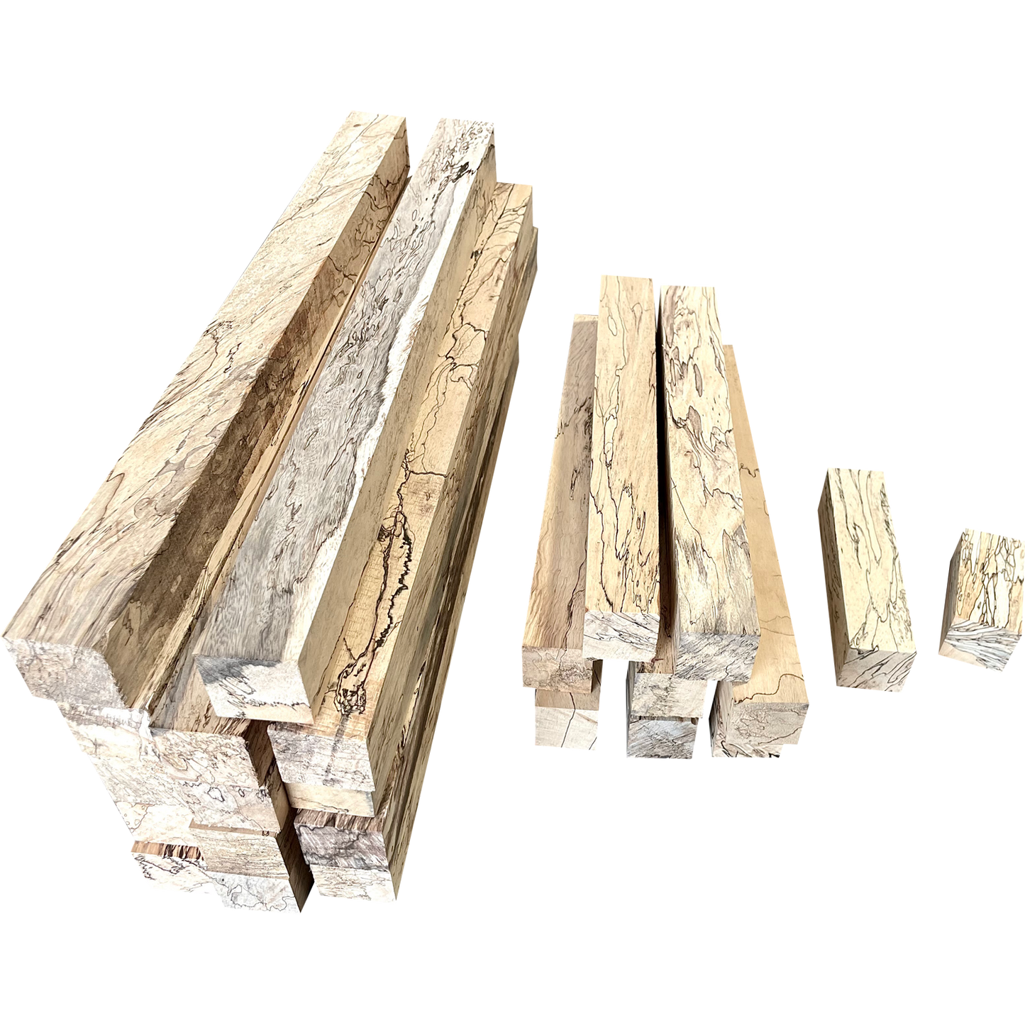 Spalted Tamarind | 1½" Turning Squares