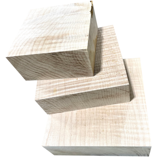 Curly Soft Maple | Bowl Blanks