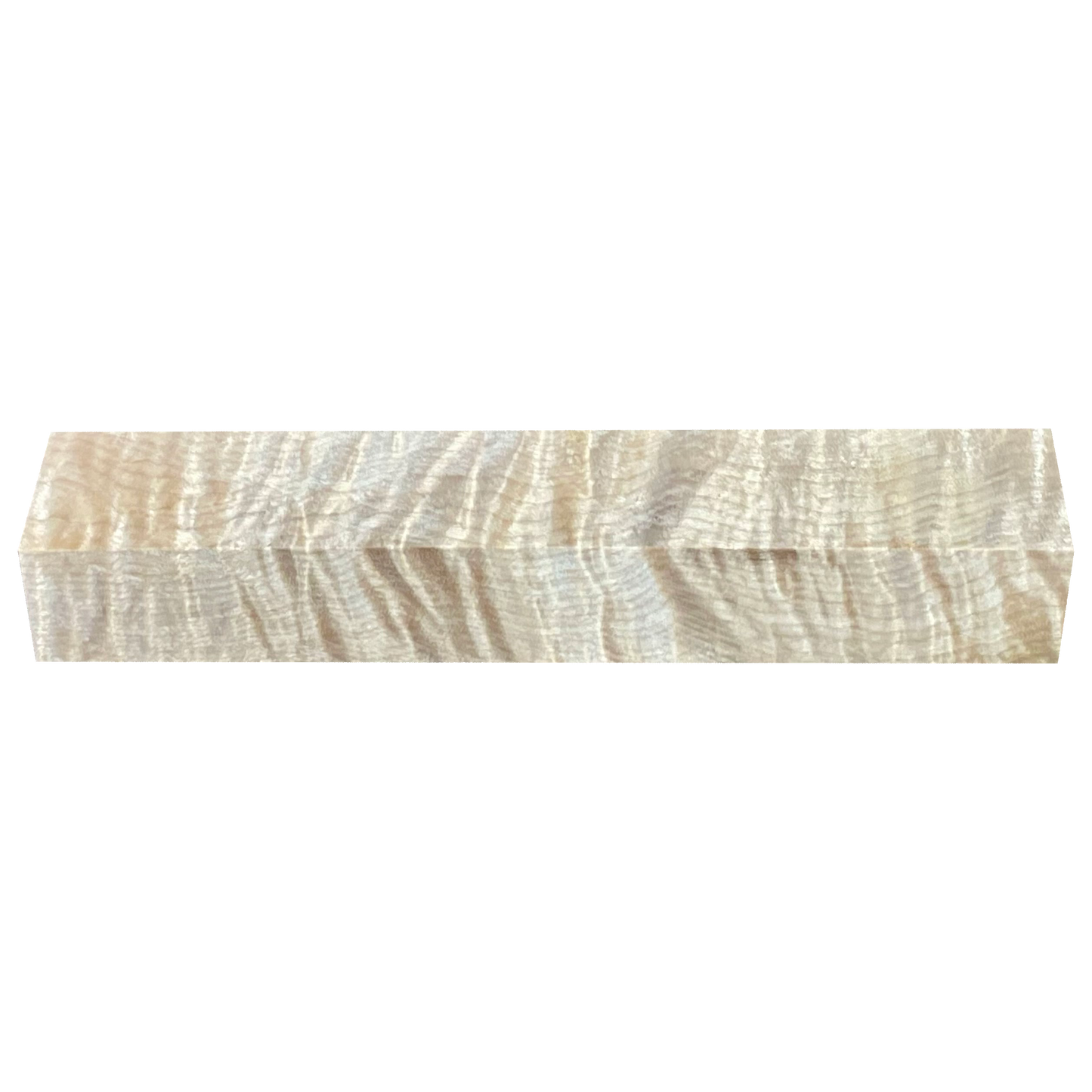 Curly Maple | Stabilized Clear
