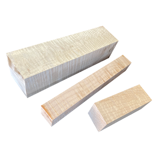 Curly Soft Maple | Turning Squares