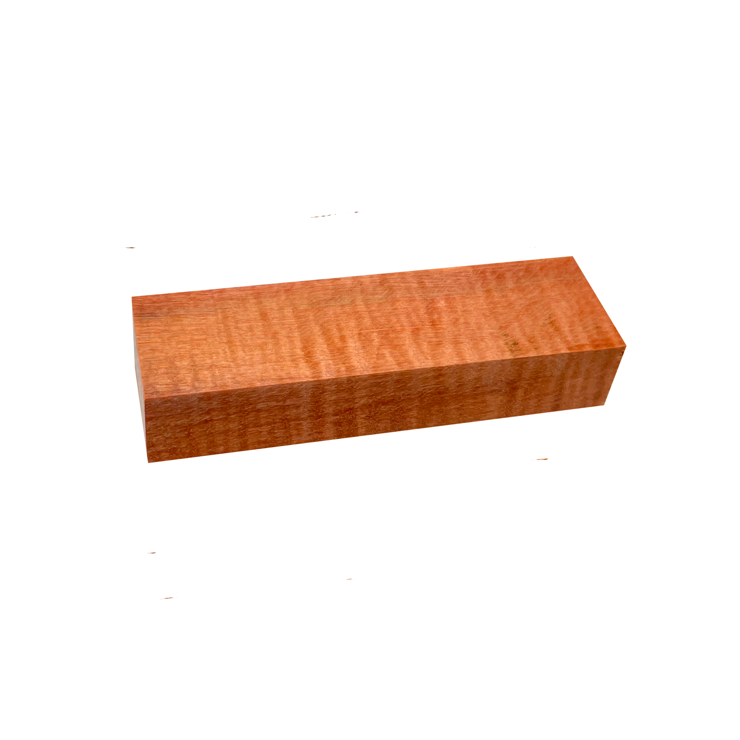 Curly Maple | Stabilized & Dyed Orange