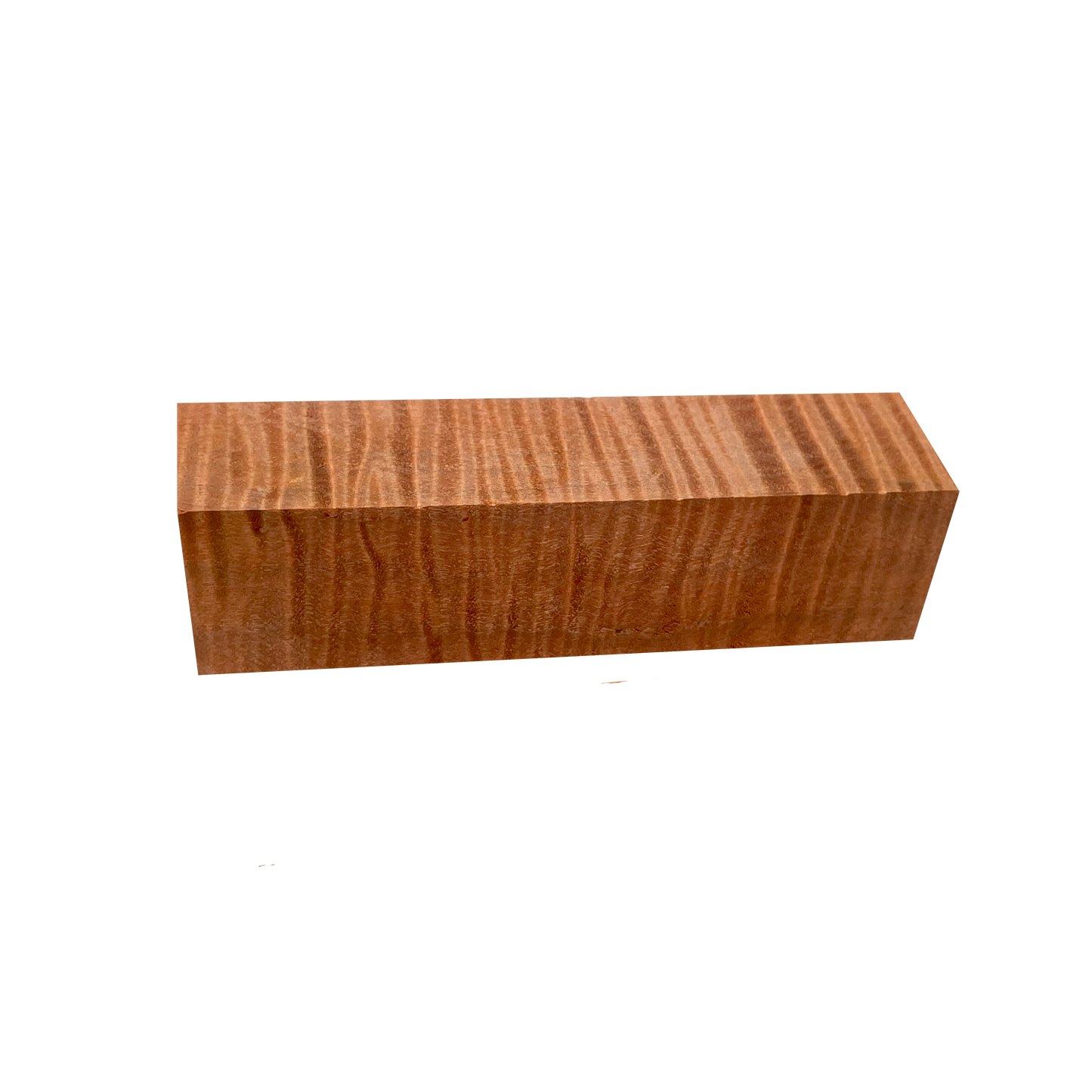 Curly Maple | Stabilized & Dyed Orange