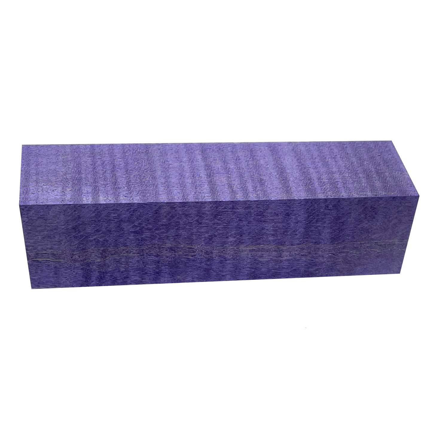 Curly Maple | Stabilized & Dyed Violet