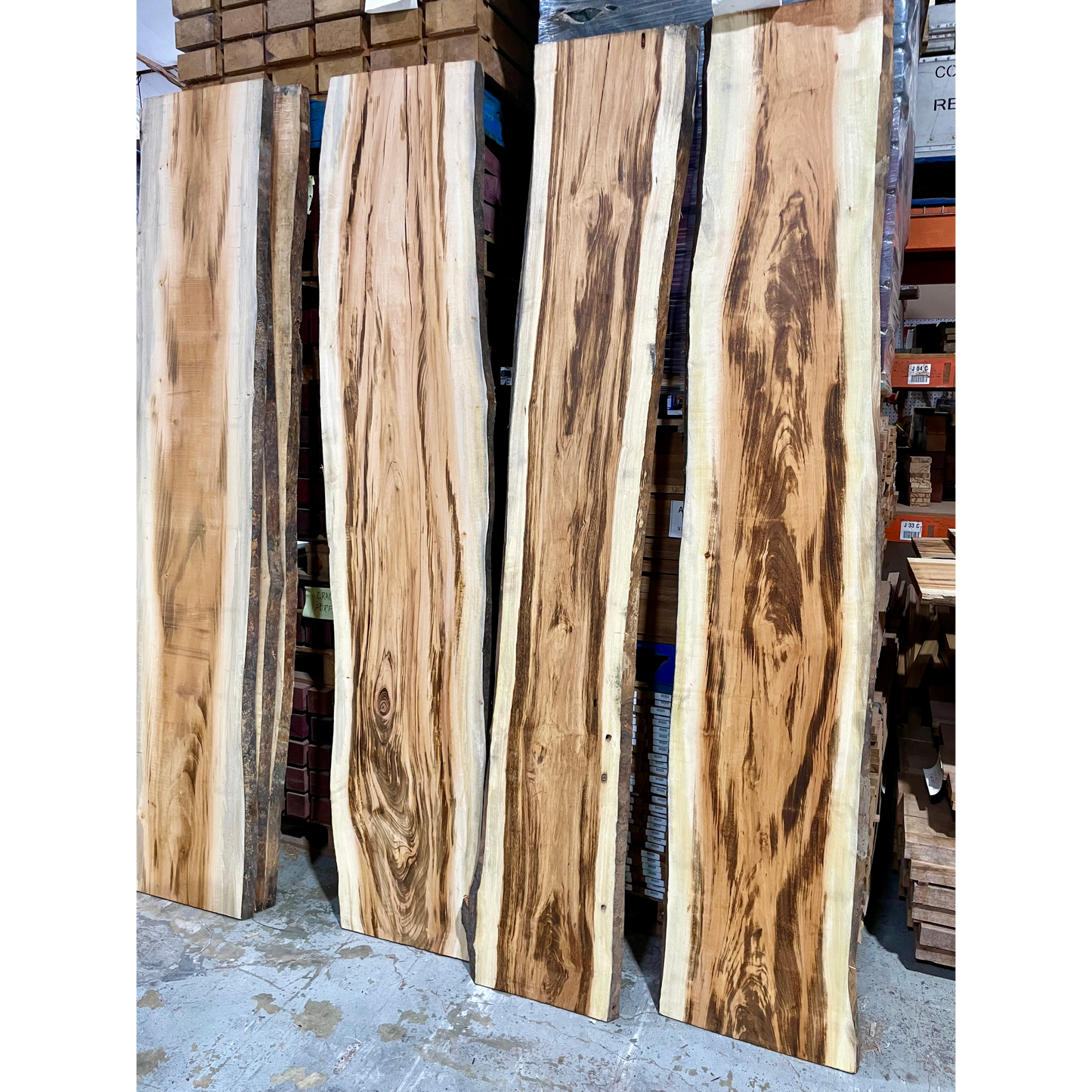 Tigerwood | 5/4 Live Edge Slab