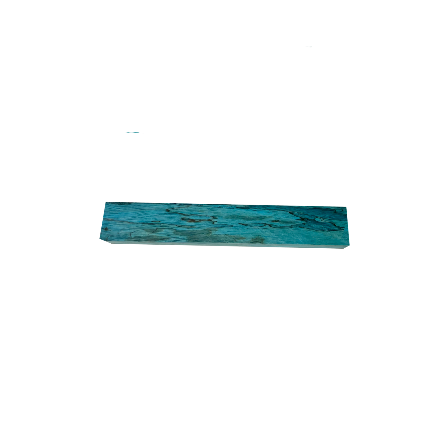Spalted Tamarind | Stabilized & Dyed Turquoise