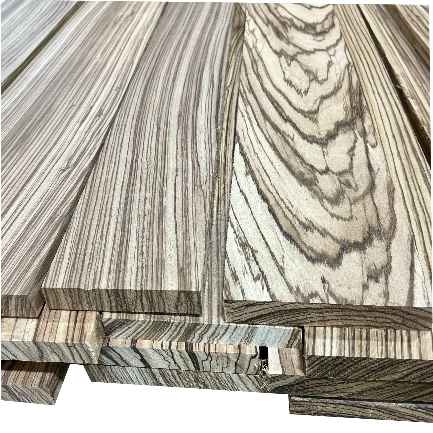 Zebrawood | 1" Dimensional Lumber, 36" Long