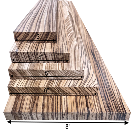 Zebrawood - Dimensional Lumber