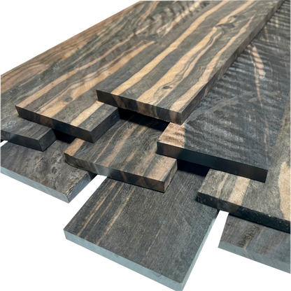 Macassar Ebony |  ⅜" x 2-¾" x 22"