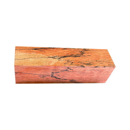 Spalted Tamarind-Stabilized & Dyed Orange