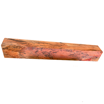 Spalted Tamarind-Stabilized & Dyed Orange