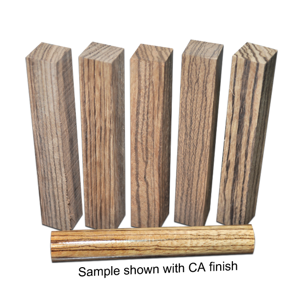 Zebrawood 3/4"x3/4"x5"(5pc)