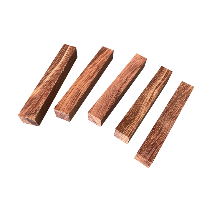 Bubinga 3/4"x3/4"x5"(5pc)