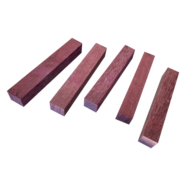 Purpleheart 3/4"x3/4"x5"(5pc)