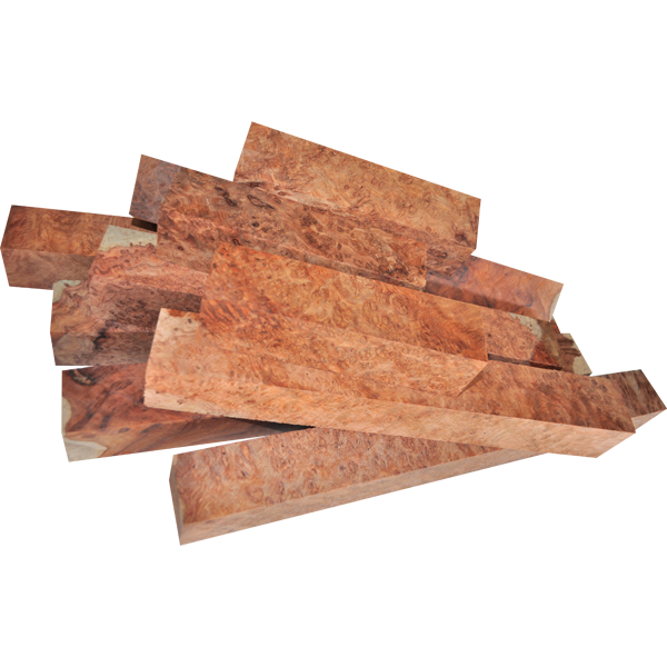 Amboyna Burl - Turning Squares