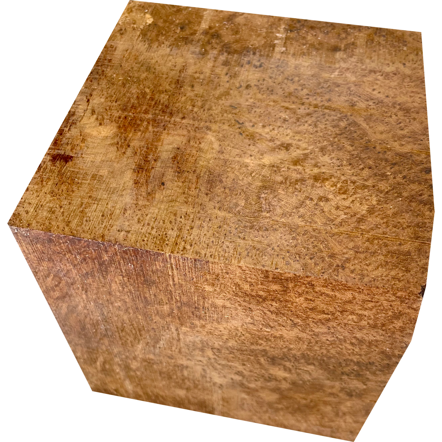 Burl, Burmese Teak 6"x6"x6"