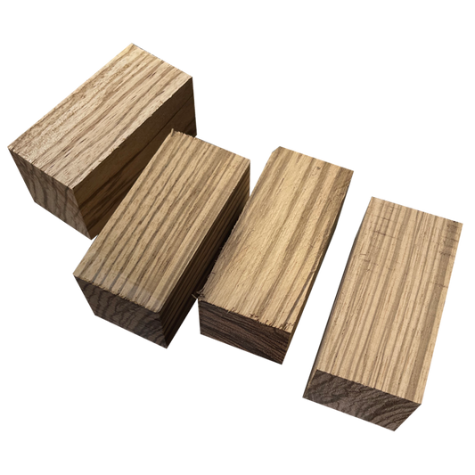 Zebrawood | 1-½"x1-½"x3"(4pc)