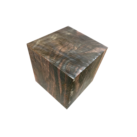 Macassar Ebony | 2-¾" x 2-¾" x 3"