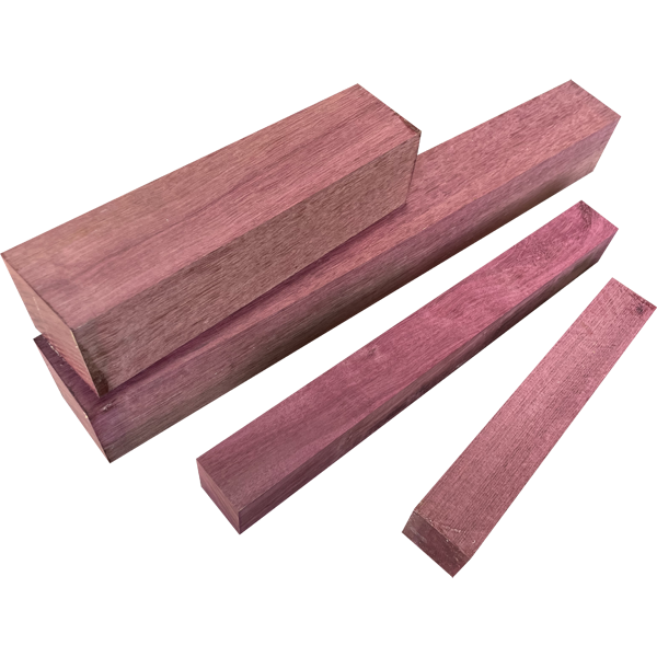 Purpleheart - Turning Squares