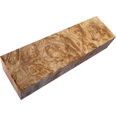 Maple Burl 1"x1-1/2"x5"