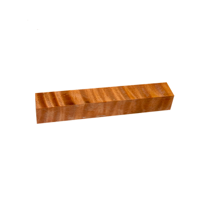 Curly Maple-Stabilized & Dyed Orange